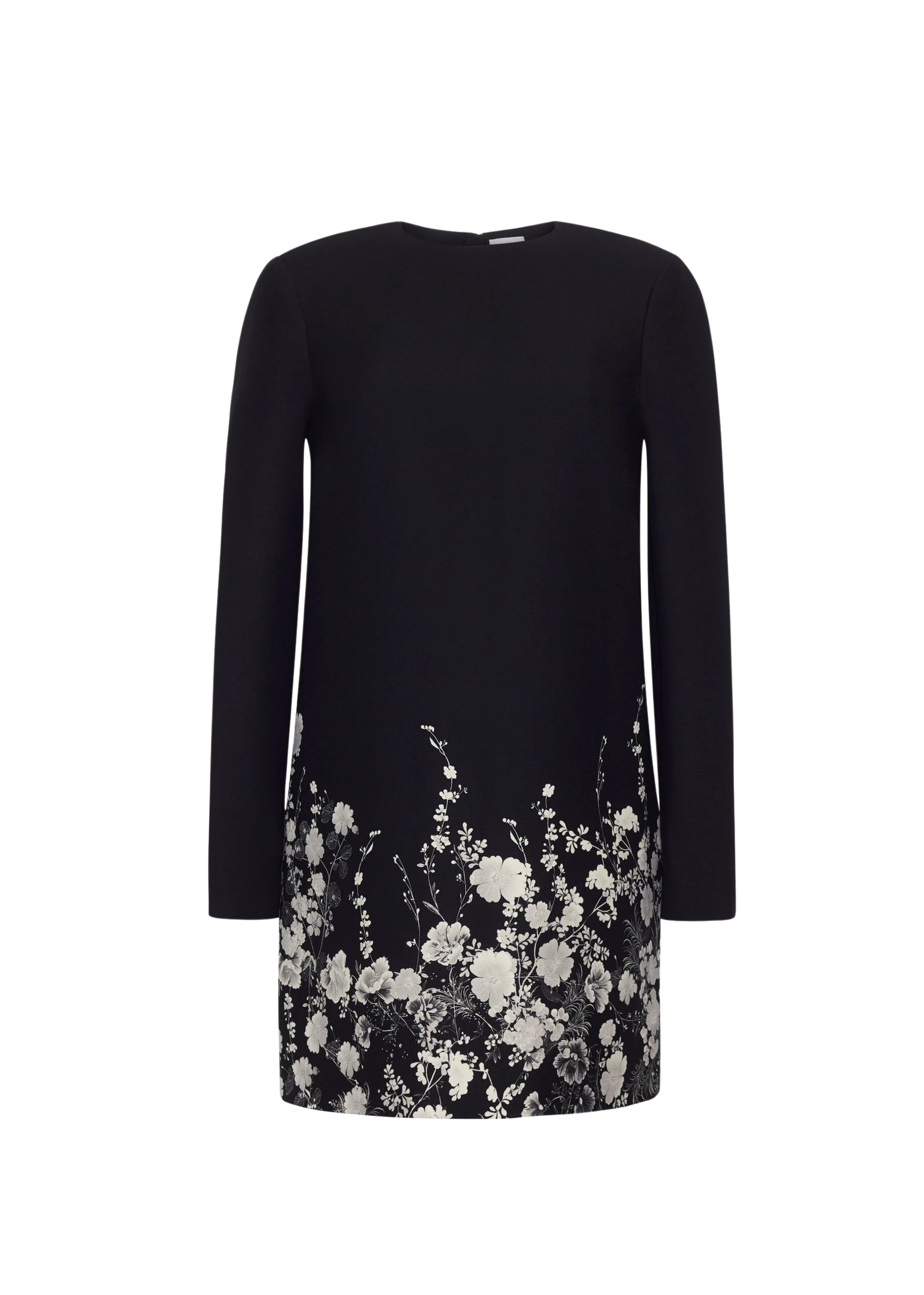 Adam Lippes Tilley Dress in Black/Silver