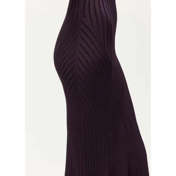Adam Lippes Twyla Dress in Aubergine, view 4