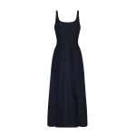 Adam Lippes Veda Dress in Indigo