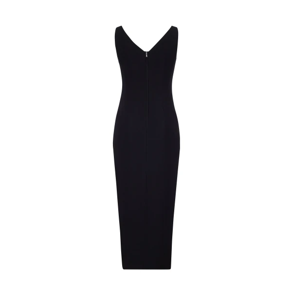 Adam Lippes Willa Dress in Black, view 4