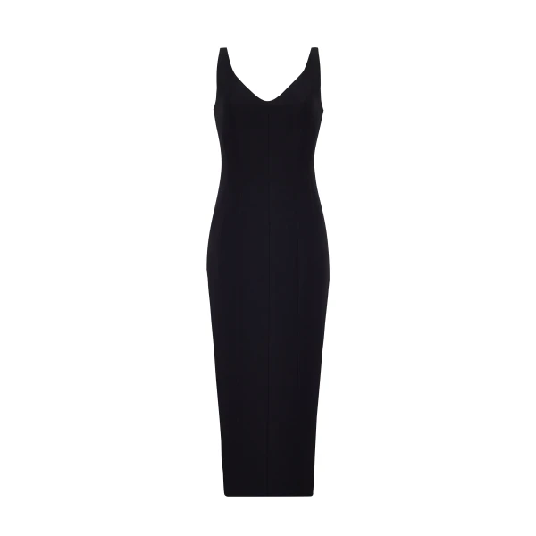 Adam Lippes Willa Dress in Black