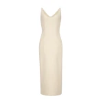 Adam Lippes Willa Dress in Ivory