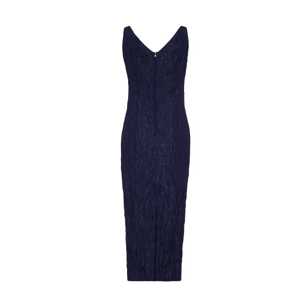 Adam Lippes Willa Dress in Navy, view 5