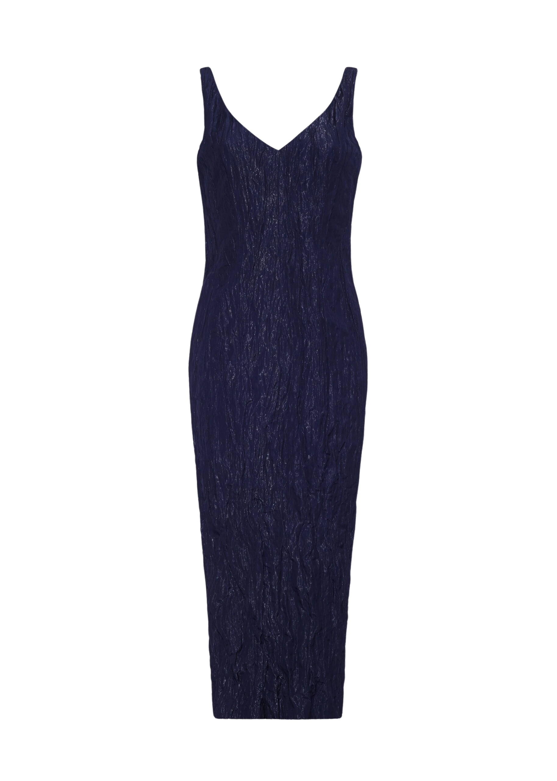 Adam Lippes Willa Dress in Navy