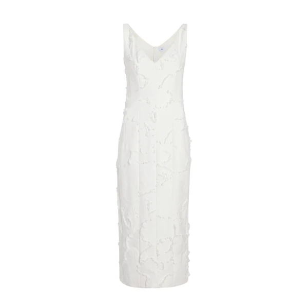Adam Lippes Willa Dress in White