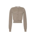 Adam Lippes Worth Cardigan in Oatmeal