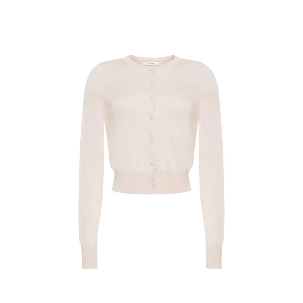 Adam Lippes Worth Cardigan in Pink
