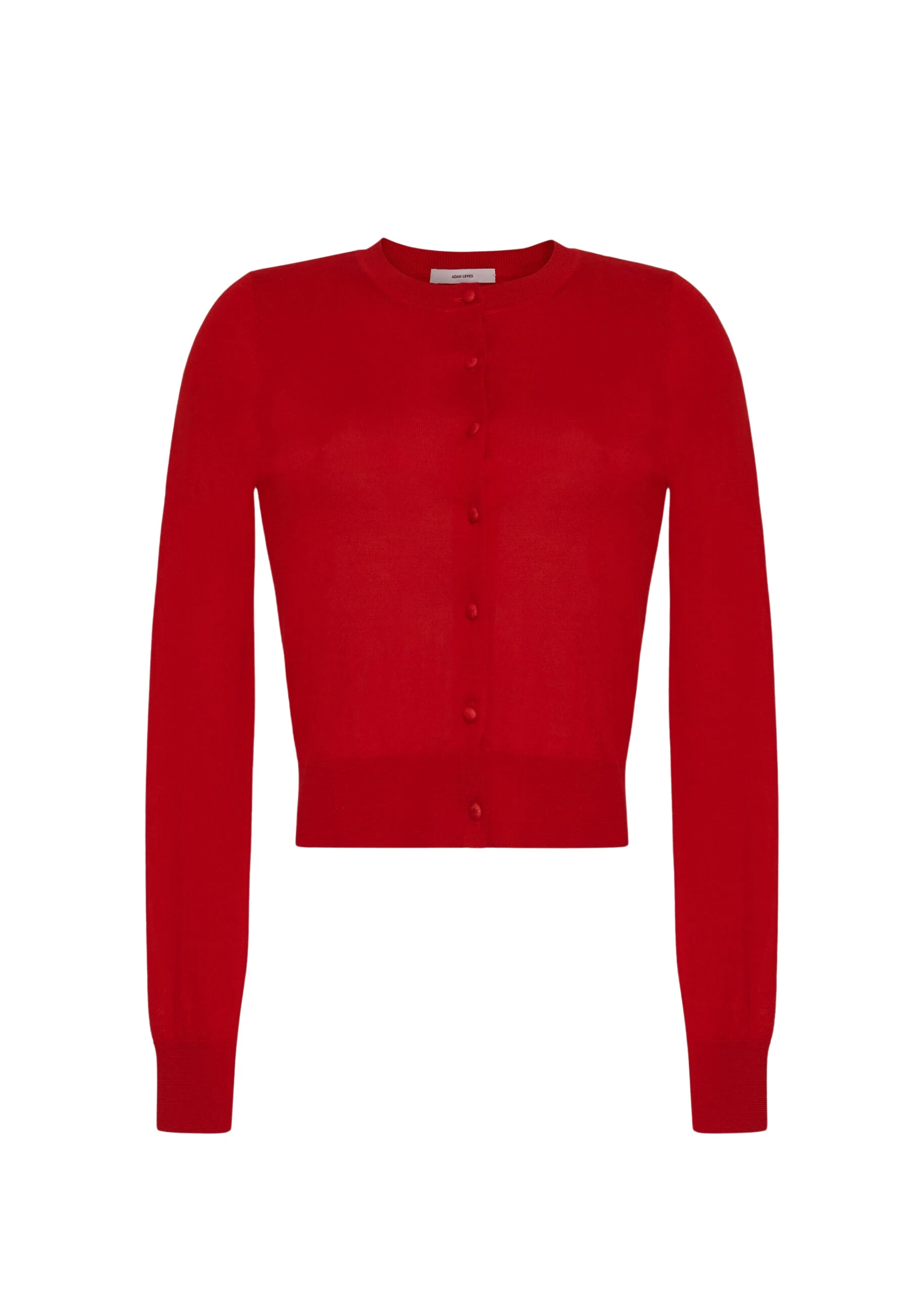 Adam Lippes Worth Cardigan in Poppy