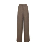 Adam Lippes Wyatt Pant in Black/Camel