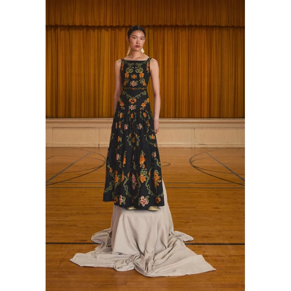 Agua By Agua Bendita Abeja Cordillera Maxi Dress, view 3
