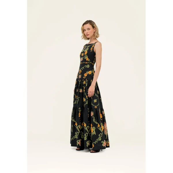 Agua By Agua Bendita Abeja Cordillera Maxi Dress, view 4