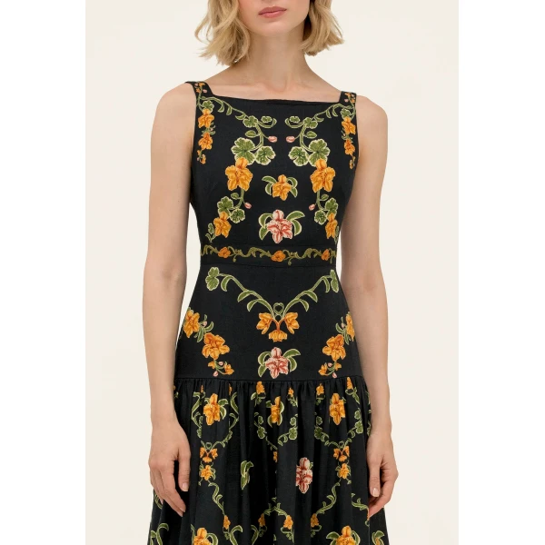 Agua By Agua Bendita Abeja Cordillera Maxi Dress, view 6