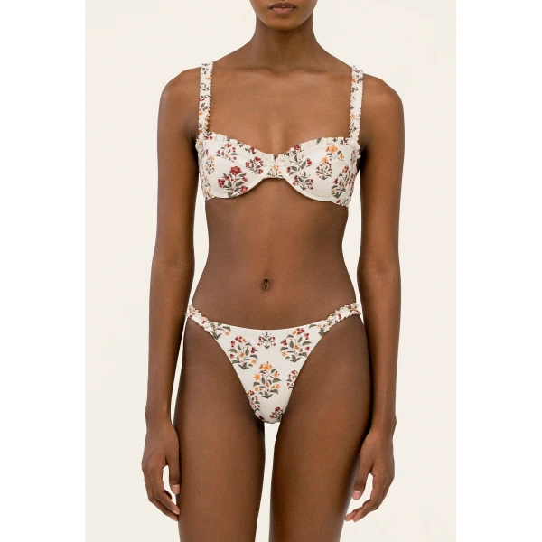 Agua By Agua Bendita Agraz Andes Bikini Top, view 6