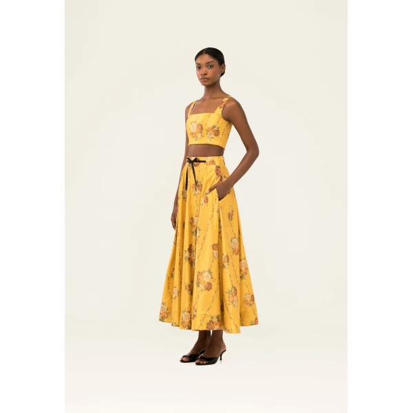 Agua By Agua Bendita Amanda Paramo Cropped Top, view 4