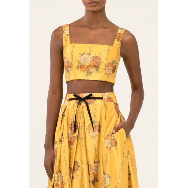 Agua By Agua Bendita Amanda Paramo Cropped Top, view 6