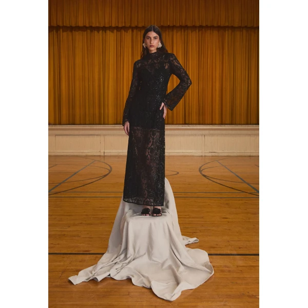 Agua By Agua Bendita Arcilla Paramo Maxi Dress, view 4