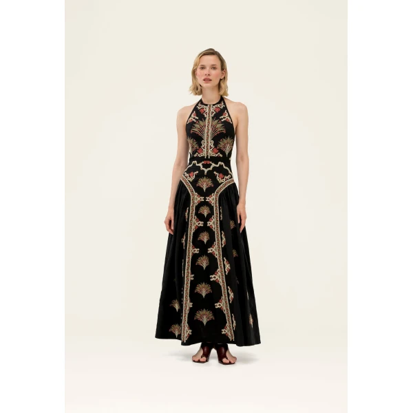 Agua By Agua Bendita Balsa Andes Midi Dress, view 2