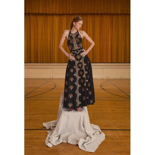 Agua By Agua Bendita Balsa Andes Midi Dress, view 3