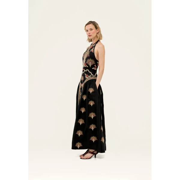 Agua By Agua Bendita Balsa Andes Midi Dress, view 4