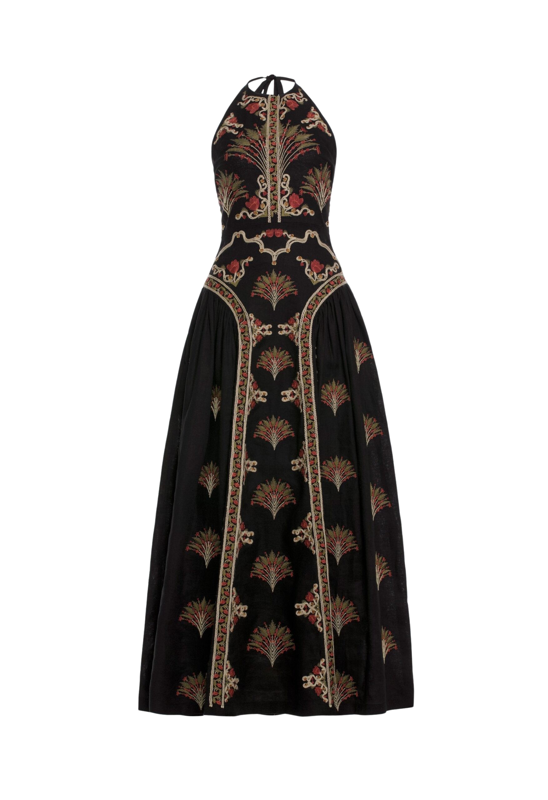 Agua by Agua Bendita Balsa Andes Midi Dress - Agua by Agua Bendita Dresses - Artisanal Colombian Resort Wear at Luxury Shoes 