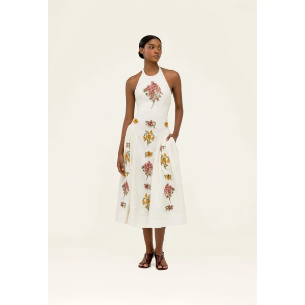 Agua By Agua Bendita Balsa Cordillera Midi Dress, view 2