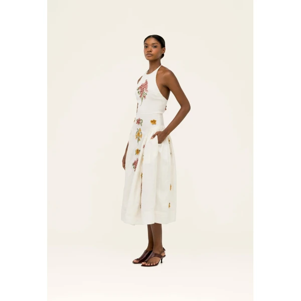 Agua By Agua Bendita Balsa Cordillera Midi Dress, view 4
