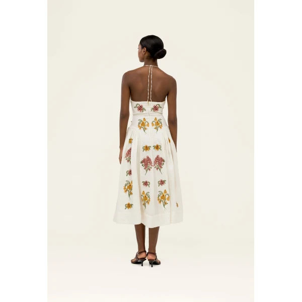 Agua By Agua Bendita Balsa Cordillera Midi Dress, view 5