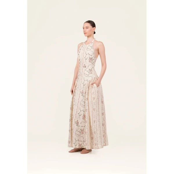 Agua By Agua Bendita Balsa Navegante Midi Dress, view 5