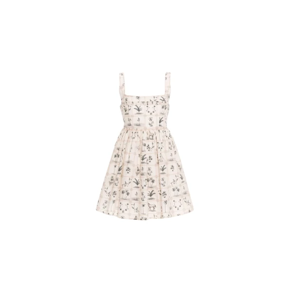 Agua By Agua Bendita Barbara Arena Mini Dress