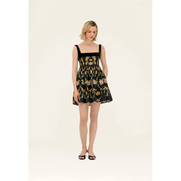 Agua By Agua Bendita Barbara Cordillera Mini Dress, view 2