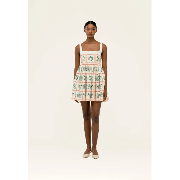 Agua By Agua Bendita Barbara Uchuva Mini Dress, view 2