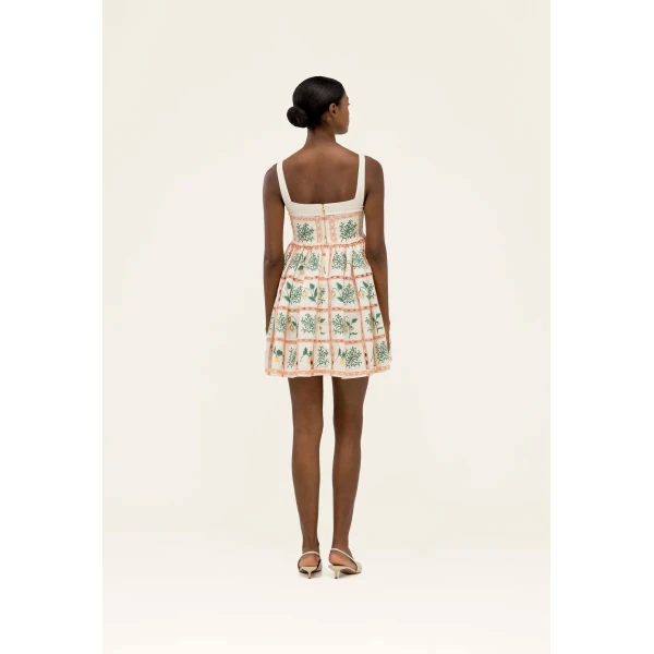 Agua By Agua Bendita Barbara Uchuva Mini Dress, view 5