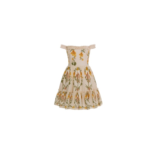 Agua by Agua Bendita Boreal Cordillera Mini Dress - Agua by Agua Bendita Dresses - Artisanal Colombian Resort Wear at Luxury Shoes 