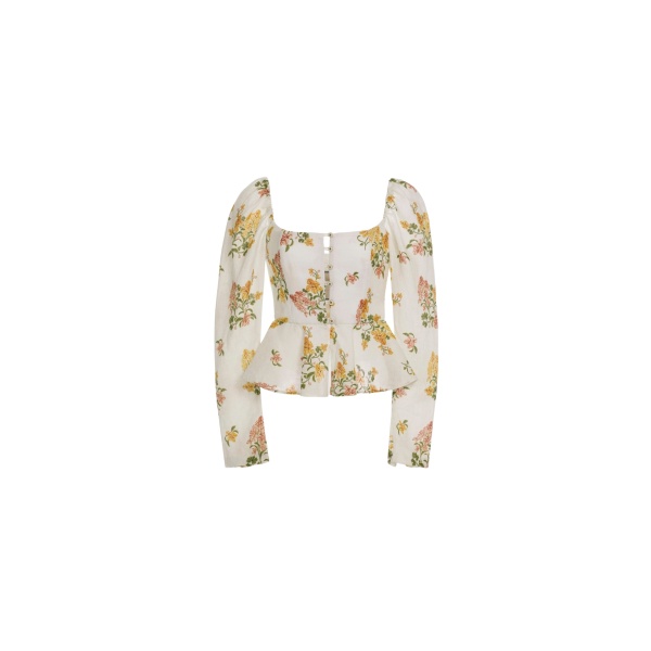 Agua by Agua Bendita Bromelia Cordillera Top - Agua by Agua Bendita Tops - Artisanal Colombian Resort Wear at Luxury Shoes 