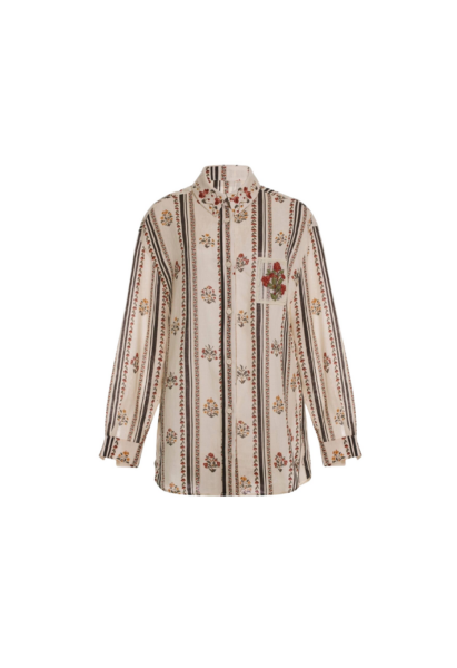Agua by Agua Bendita Cecilia Andes Shirt - Agua by Agua Bendita Tops - Artisanal Colombian Resort Wear at Luxury Shoes 