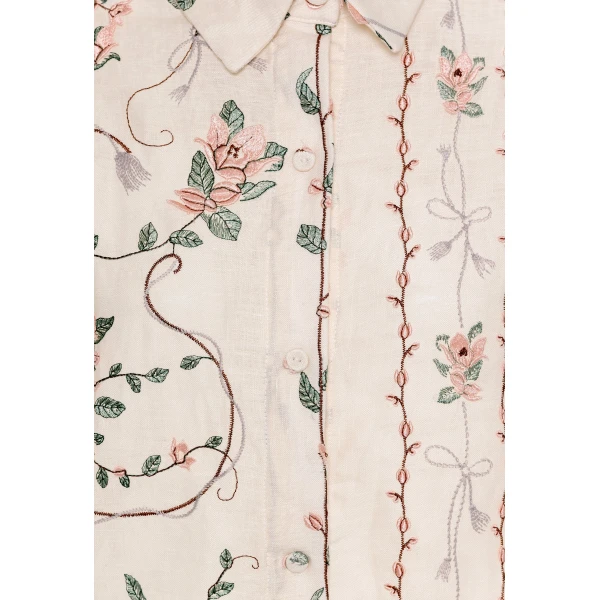 Agua By Agua Bendita Cecilia Navegante Shirt, view 4