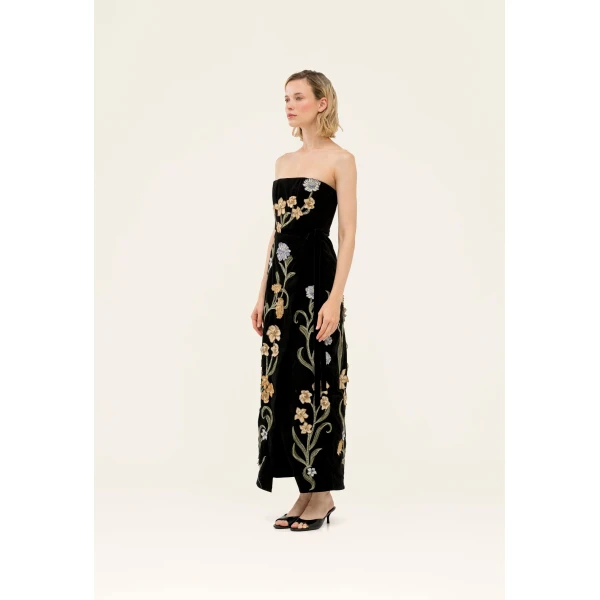Agua By Agua Bendita Cinefila Laguna Maxi Dress, view 4