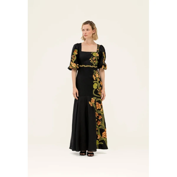 Agua By Agua Bendita Clavel Cordillera Maxi Dress, view 2