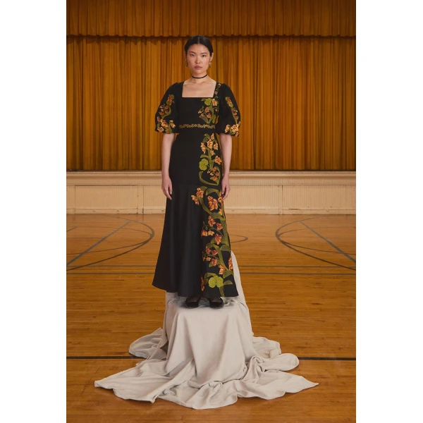 Agua By Agua Bendita Clavel Cordillera Maxi Dress, view 3
