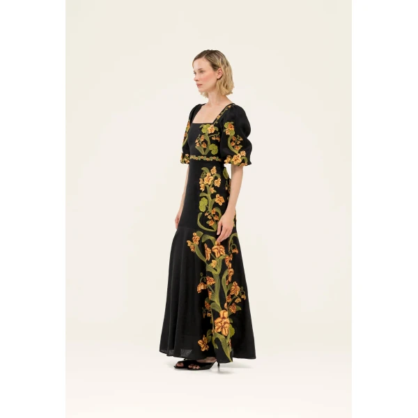 Agua By Agua Bendita Clavel Cordillera Maxi Dress, view 4