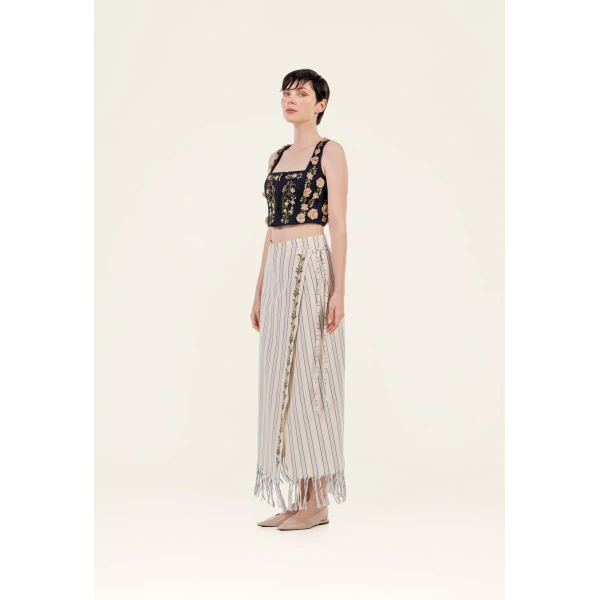 Agua By Agua Bendita Cornalina Valle Vest, view 4