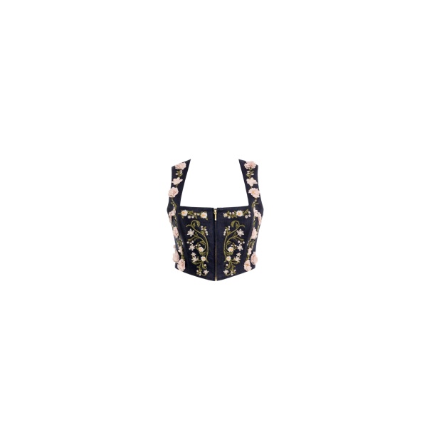 Agua by Agua Bendita Cornalina Valle Vest - Agua by Agua Bendita Tops - Artisanal Colombian Resort Wear at Luxury Shoes 