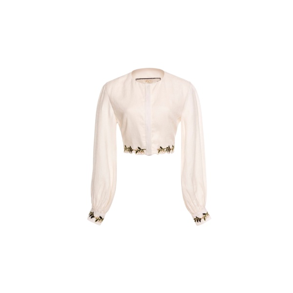 Agua by Agua Bendita Cumbre Valle Shirt - Agua by Agua Bendita Tops - Artisanal Colombian Resort Wear at Luxury Shoes 