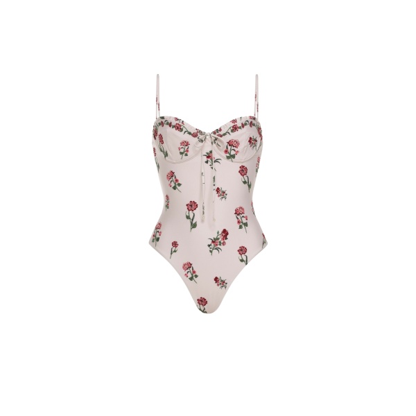 Agua by Agua Bendita Ébano Quebrada One Piece - Agua by Agua Bendita Beachwear - Artisanal Colombian Resort Wear at Luxury Shoes 