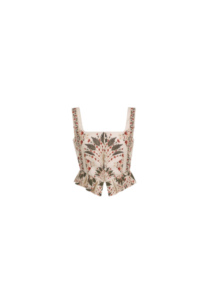 Agua by Agua Bendita Eslabon Andes Cropped Top - Agua by Agua Bendita Tops - Artisanal Colombian Resort Wear at Luxury Shoes 