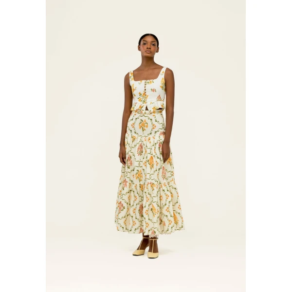 Agua By Agua Bendita Eslabon Cordillera Cropped Top, view 2