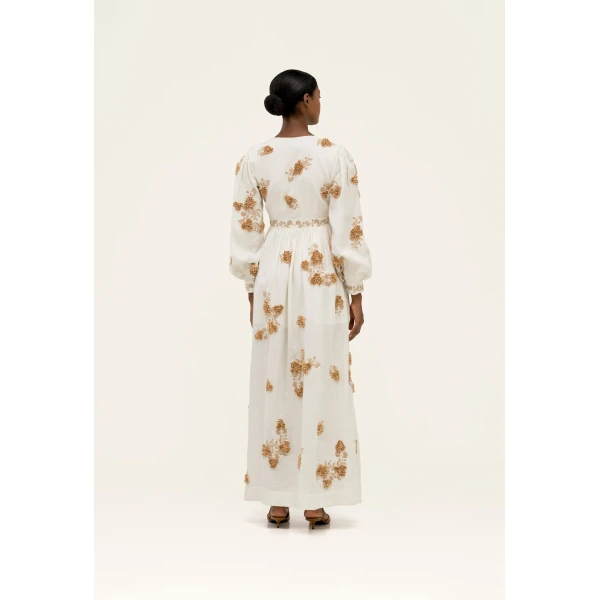 Agua By Agua Bendita Frambuesa Cordillera Maxi Dress, view 6