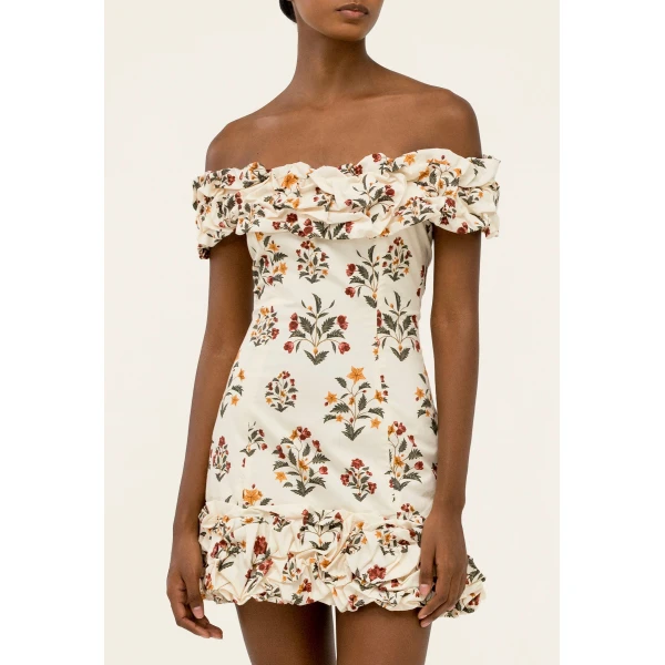 Agua By Agua Bendita Jardín Andes Mini Dress, view 6