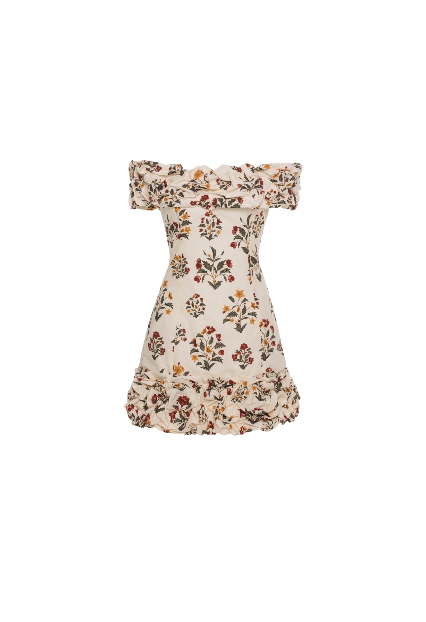 Agua by Agua Bendita Jardín Andes Mini Dress - Agua by Agua Bendita Dresses - Artisanal Colombian Resort Wear at Luxury Shoes 