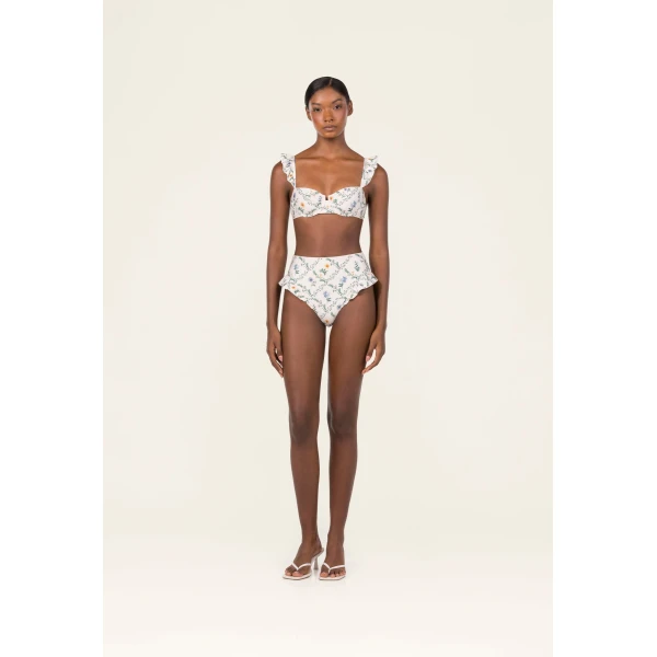 Agua By Agua Bendita Jengibre Brisa Bikini Bottom, view 2